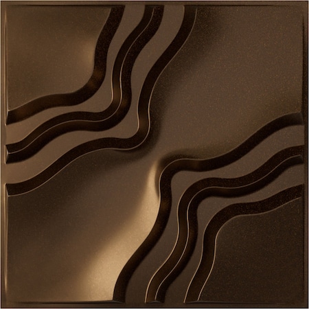 Ekena Millwork 19 5/8in. W x 19 5/8in. H Rogue EnduraWall Decorative 3D Wall Panel Covers 2.67 Sq. Ft. WP20X20RGCAB